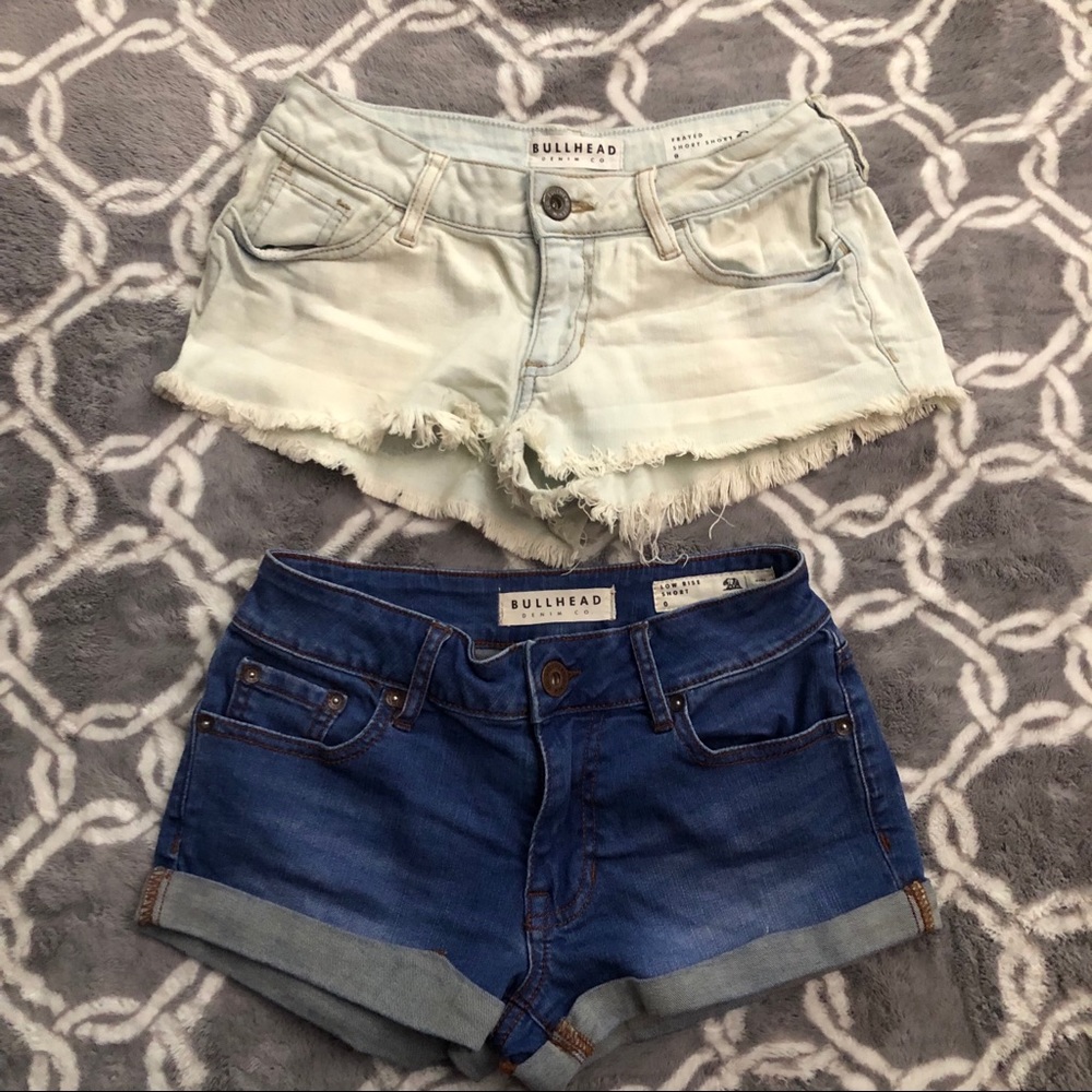 Bullhead Denim Shorts- 2 for the price of 1